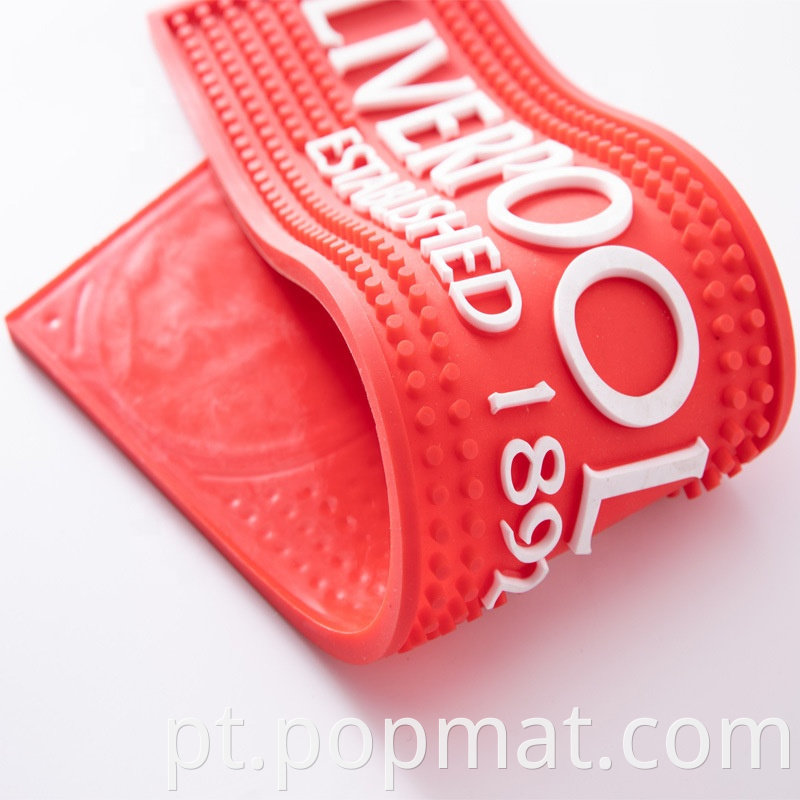 Barmat com logotipo personalizado promocional PVC 3D MATA DE TABELA MATA DE TABELA